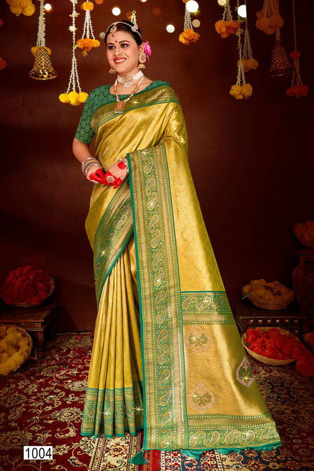  Tissue Swarovski Vol 3 by Saroj Sangeeta Soft Tissue Silk Saree Collection